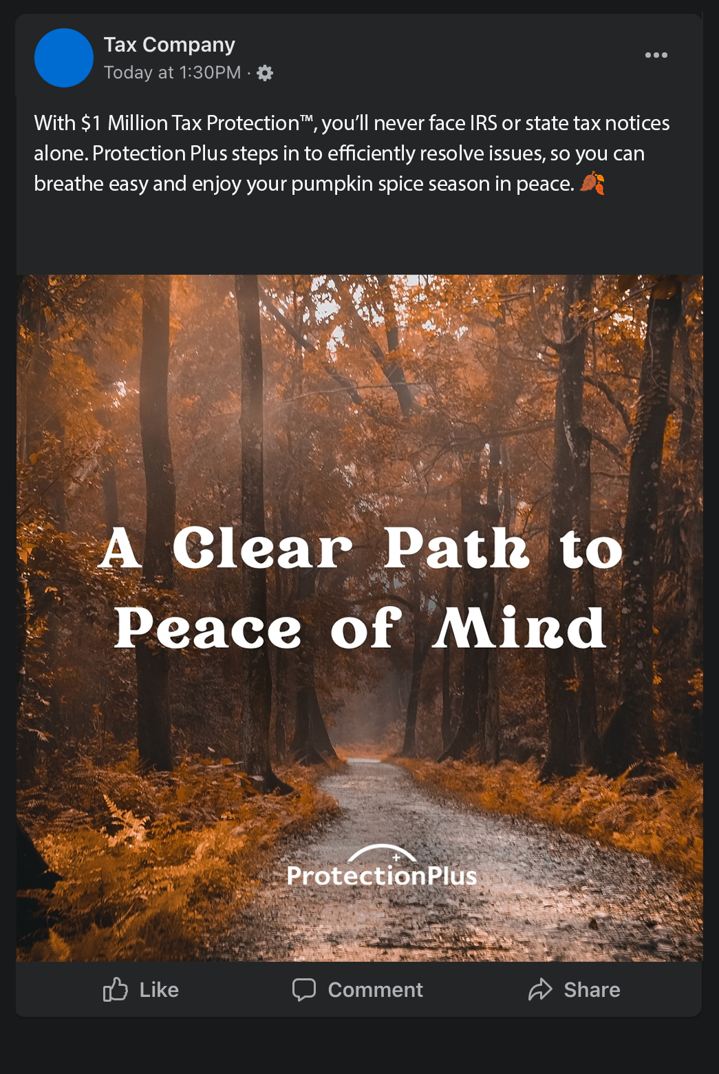 A Clear Path to Peace of Mind with Protection Plus