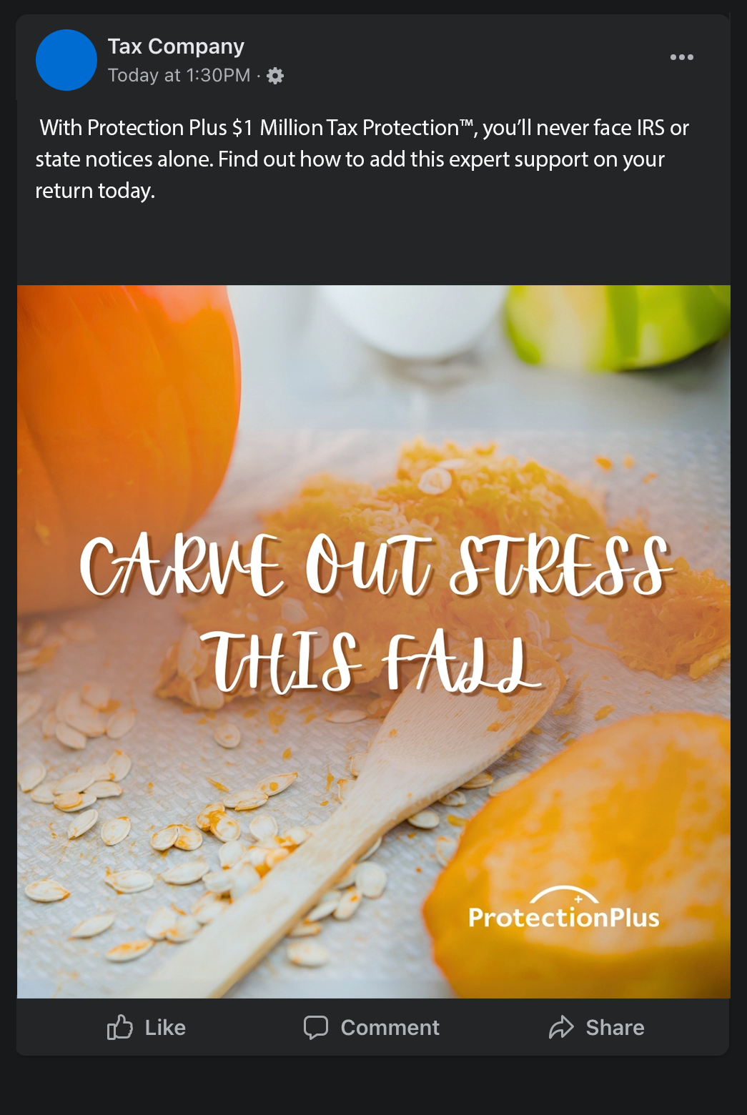 Carve Out Stress This Fall 
