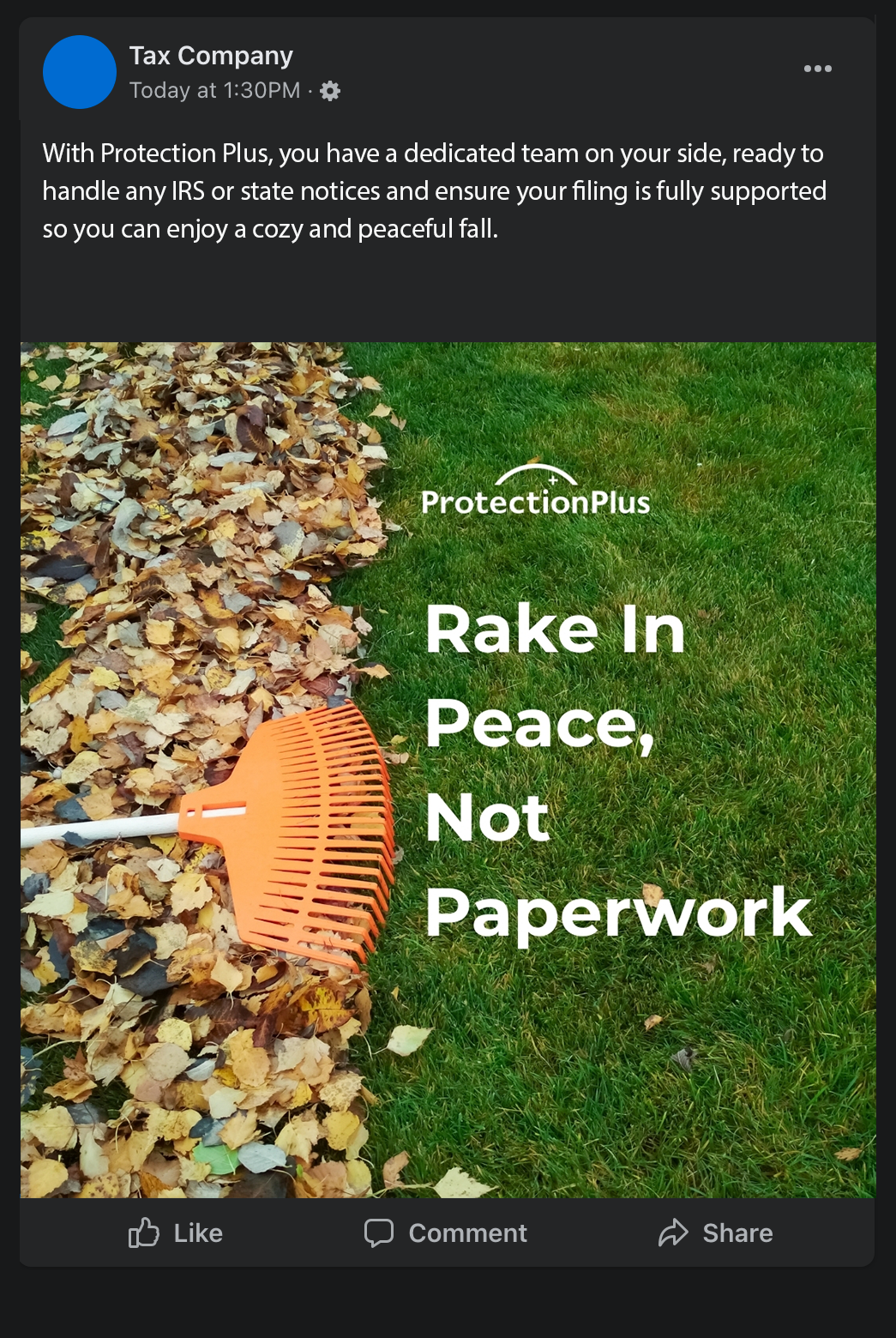 Rake in Peace, Not Paperwork