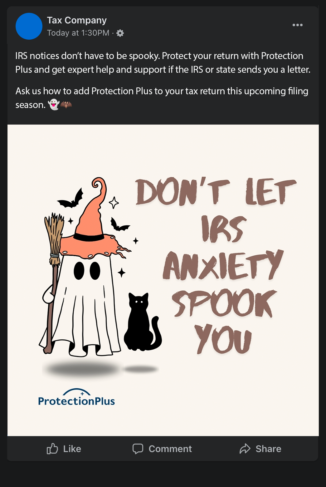 Don't Let IRS Spook You
